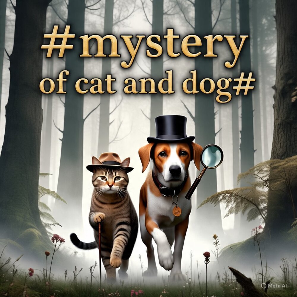 Mystery of cat and dog
